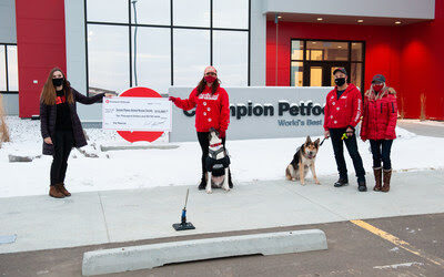 Champion Petfoods Gives Back to Pet Rescues